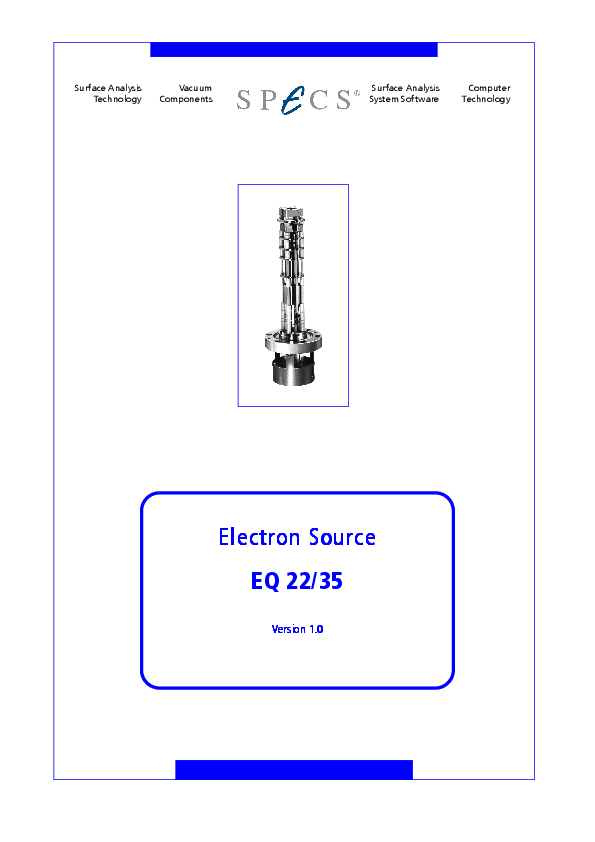 Electron Source EQ 22/35