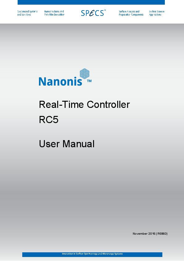 Nanonis Real-Time Controller RC5