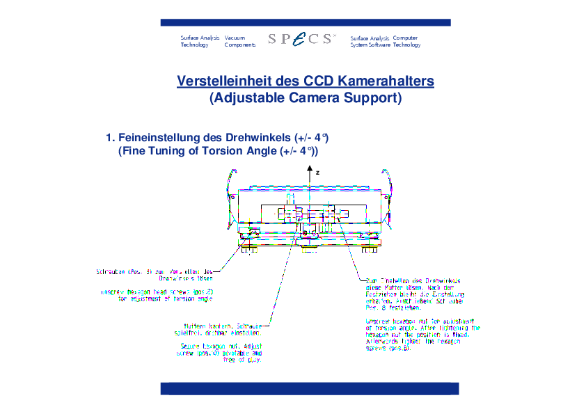 Adjustable Camera Support Adjustable Camera Support